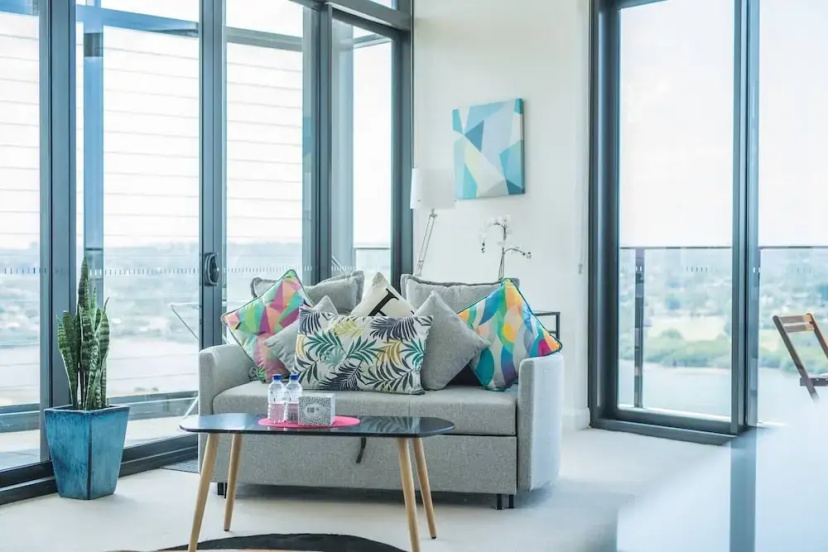 Panoramic Water View APT @rhodes — отель с удобствами в Сиднее