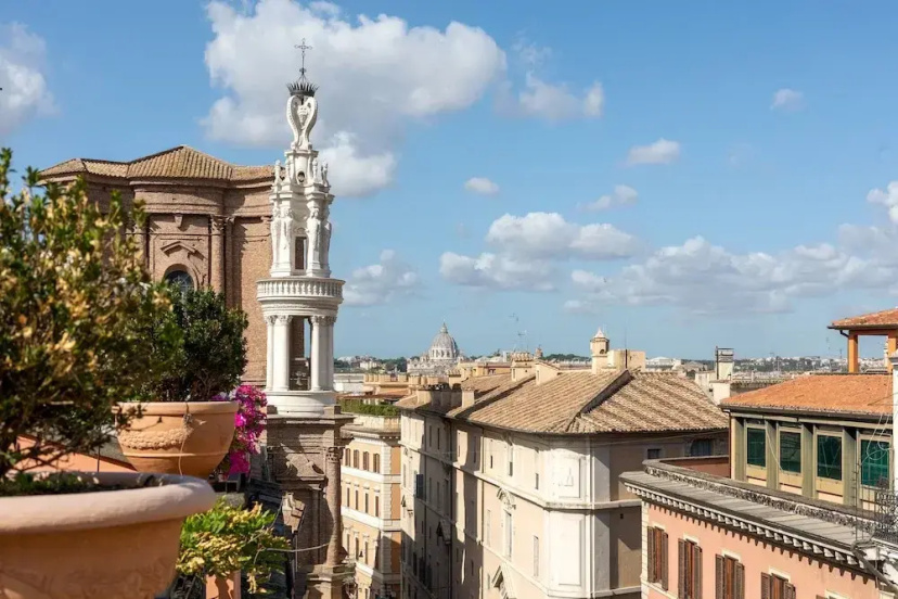 Rome As You Feel - Terrace on Spanish Steps — отель с удобным расположением в Риме