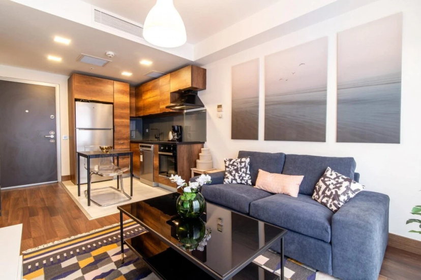 Stylish Flat With Central Location in Sisli — отель с удобствами в Стамбуле