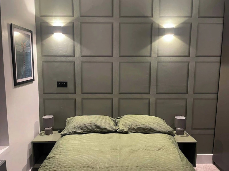 Nw119sg-modernapt-2guests-2br-1minhighstreet — отель с удобным расположением в Лондоне