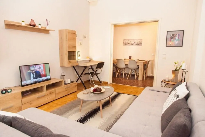 Stay In Pagkrati In A Newly Renovated & Stylish Apartment — отзывы гостей и цены