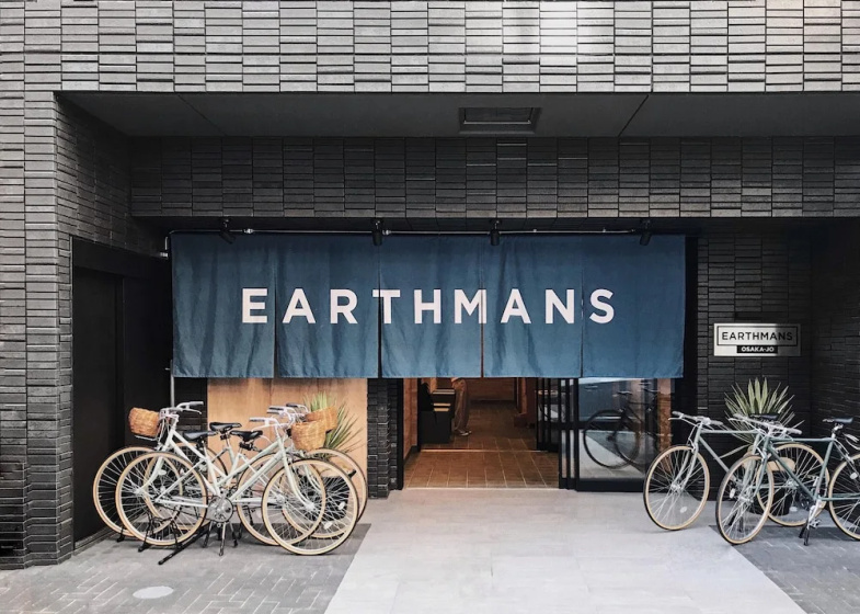 EARTHMANS Osaka-Jo — комфортный отель в Осаке
