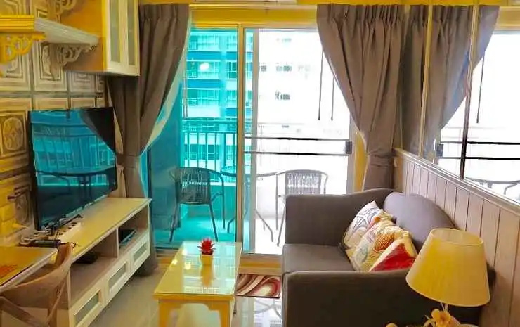 Lumpini Park Beach Jomtien Pattaya Sea View & Pool View Room 1412 (1 Bedroom) — отель с удобствами в Паттайе