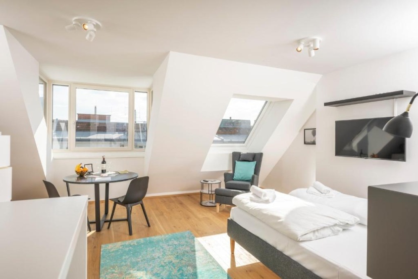 Rooftop Apartments mit grosser Terrasse by ichbucheAT — отель в вене, Австрия