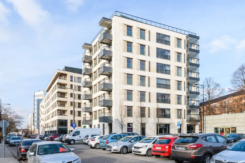 Bulwary Wislane P&O Serviced Apartments with AC — отель с удобствами в Варшаве