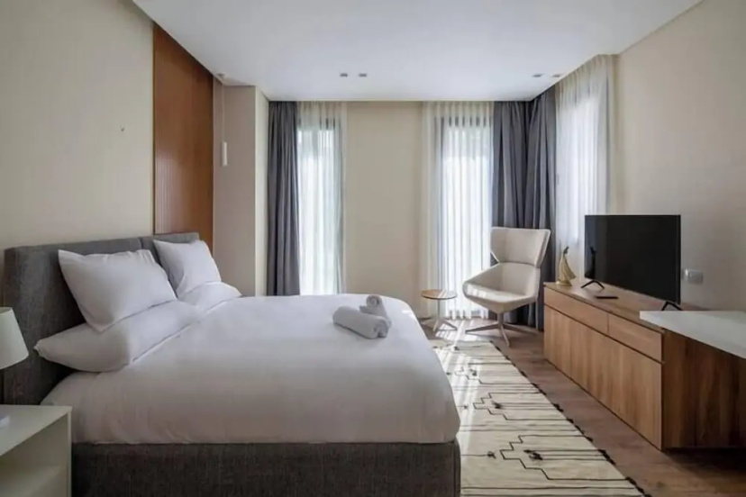 Rivera 2bedroom with Garden Eastown near EDNC Mall — забронировать отель в Каире