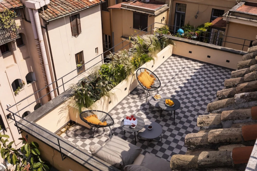 ROMAC - Condotti with terrace — отель с удобным расположением в Риме