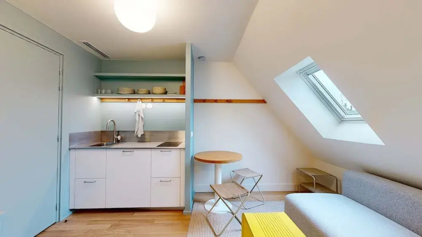 Altido Pleasant 1-bed Flat w Shared Courtyard — отель с удобствами в Париже