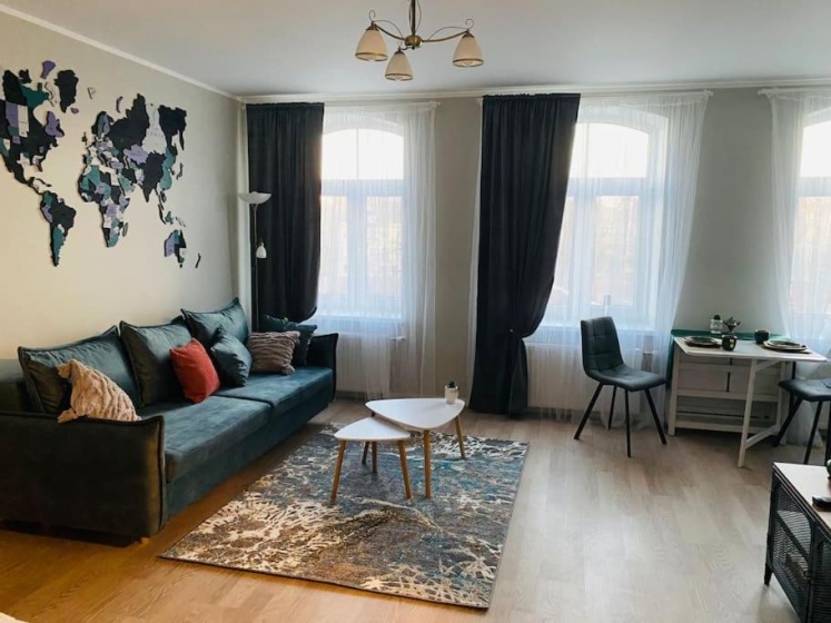 1-bedroom loft in Siena Tirgus — комфортный отель в риге