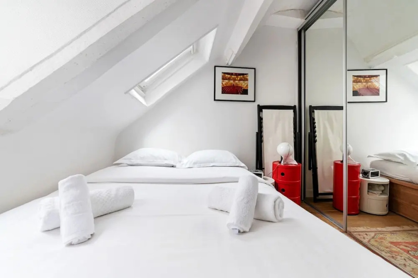 Appartement Fontaines du Temple — отель с удобным расположением в Париже