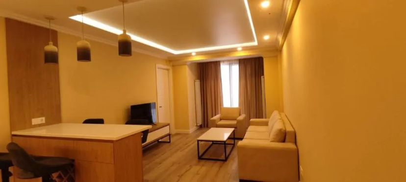 Evdo Apartments F1 Wooden Room — отель с удобствами в Гудаури