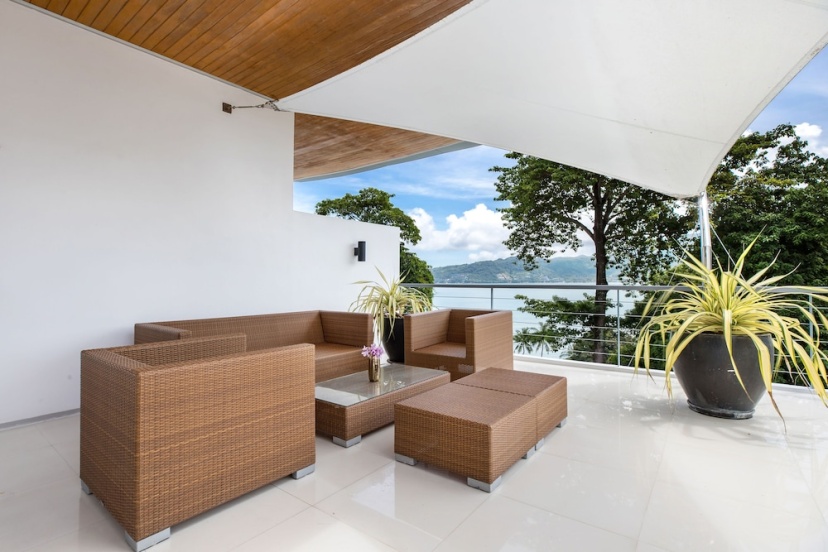 Patong Bay View 3BR Pool Villa Atika 10 — отель с удобствами в Патонг