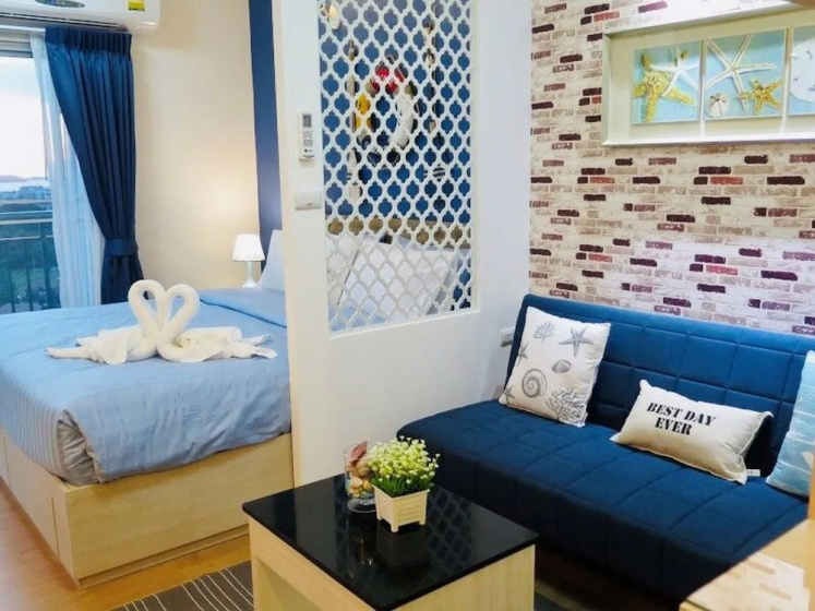 Supalai Mare Pattaya Condo Sea View by Dome — забронировать отель в Паттайе