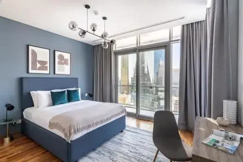 Silkhaus spacious high floor 1BDR in DIFC with stunning balcony — отель в Дубае, Объединенные Арабские Эмираты