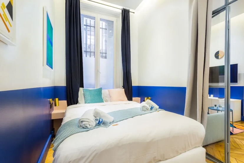 Moderne Apartment - 1br/4p - AC - Champs-elysees — отель в Париже, Франция