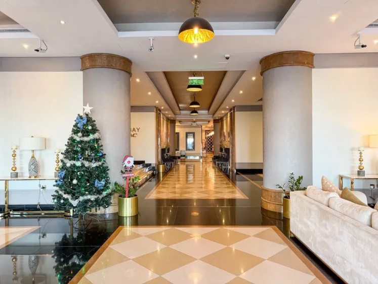 Nasma Holiday Homes - Damac Marina Bay — отель с удобствами в Абу