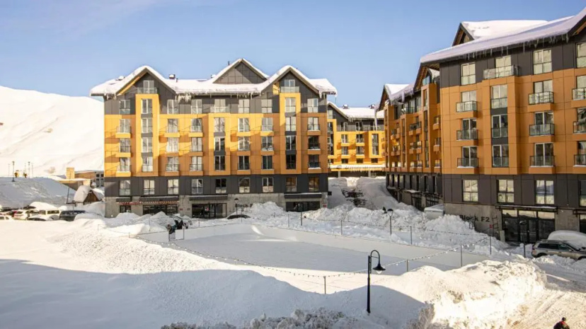 1BR Apartment in New Gudauri Alpic 401 — отель в Гудаури, Грузия