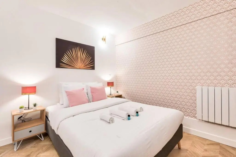 Appartement de standing proche ArcTriomphe - 8P — отель с удобствами в Париже