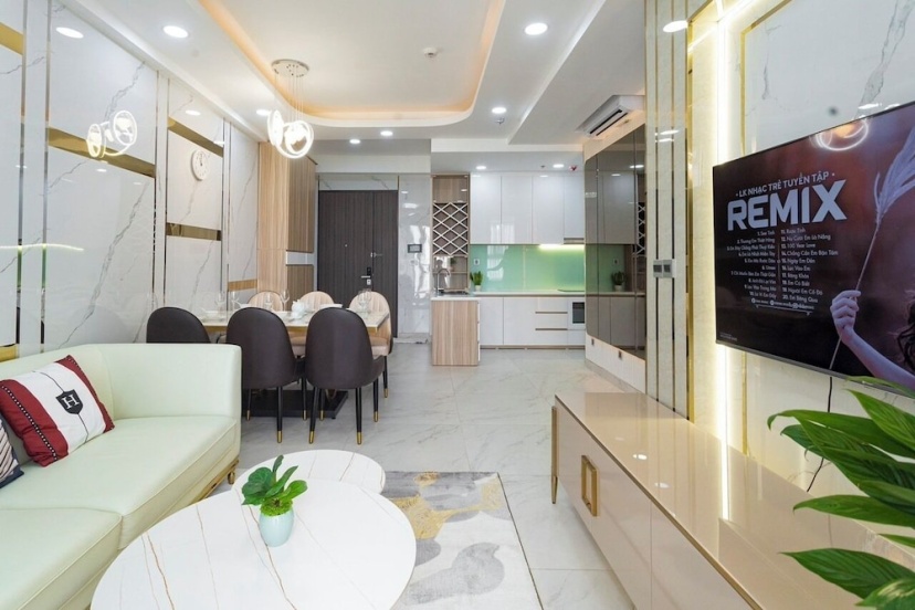 Midtown My Hung Quan 7-Luxury Apartment — отель с удобствами в Хошимине