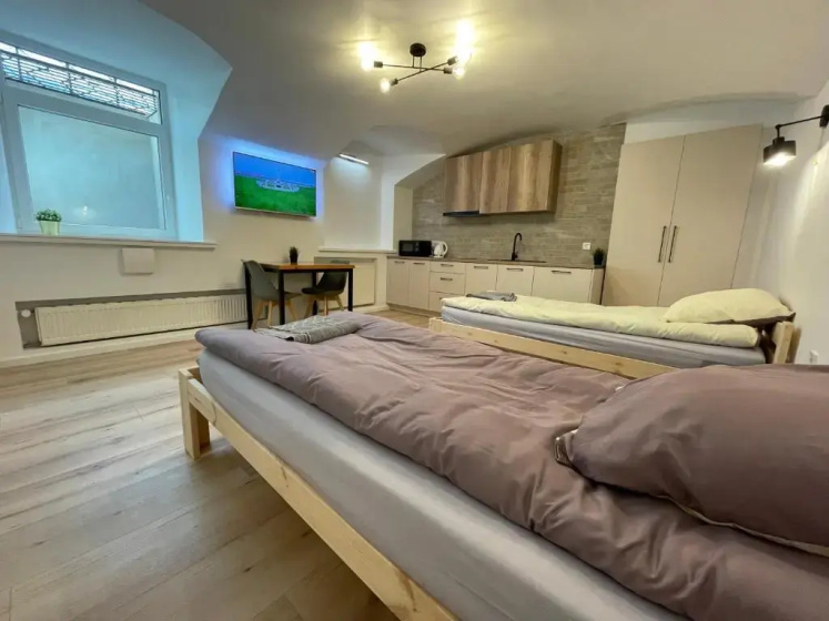 Modern guest house in city center I Room 1 — отель с удобствами в Вильнюсе