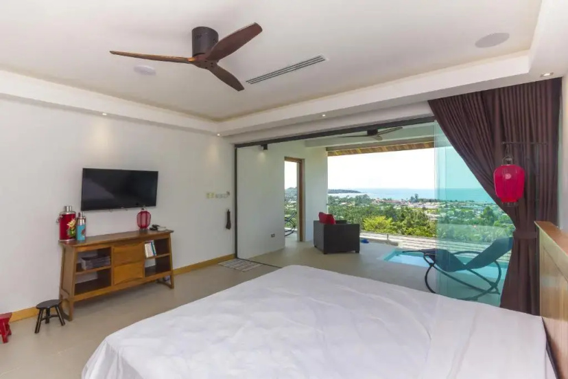 Awesome sea view pool studio A - 2 people - Lamai Bay View - Koh Samui — отель с удобным расположением в Кохе
