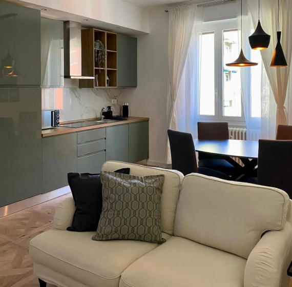 Modern 2 bedrooms - Cino 15 — отель с удобствами в Милане