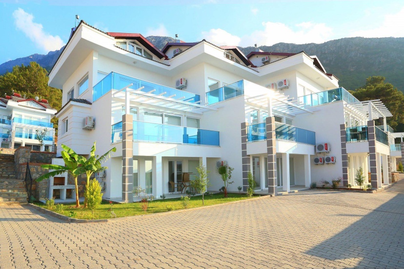 Orka Royal Hills Apartment — отель с удобствами в Олюдениз