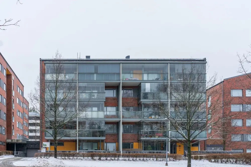 1br apartment in Kannelmäki with sauna — отель с удобным расположением в Хельсинки