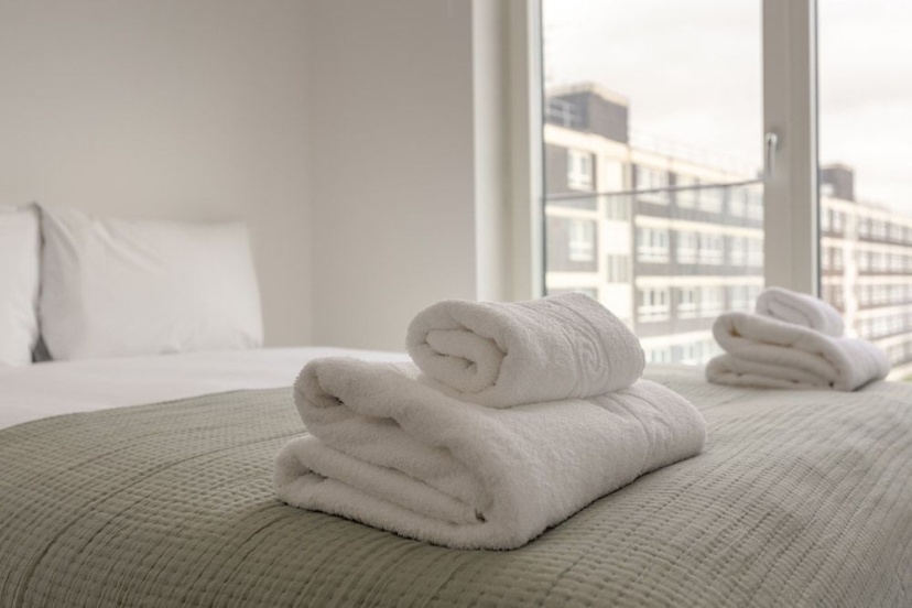 Contemporary 2 Bedroom Apartment in Haggerston — комфортный отель в Лондоне