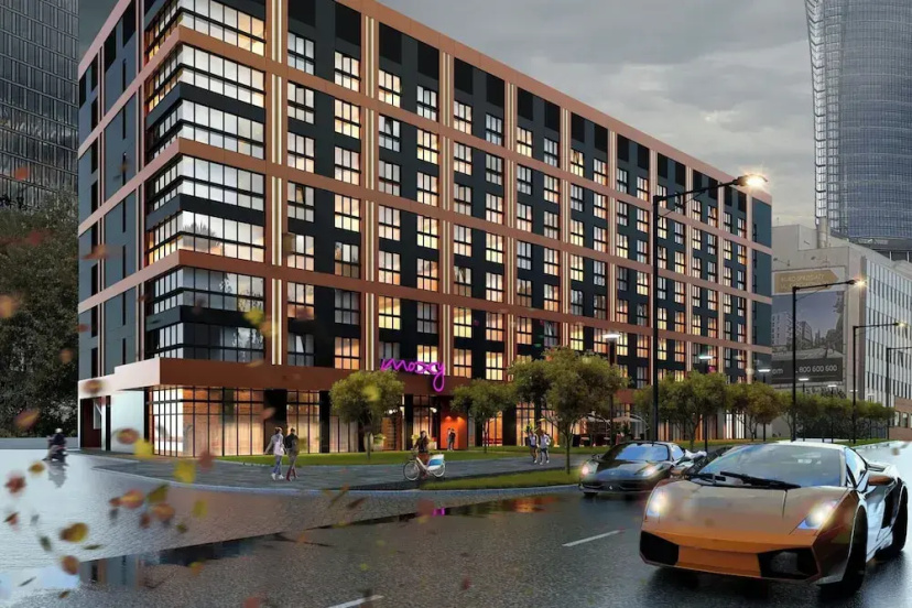 Moxy Warsaw City — отель в удобной локации в Варшаве