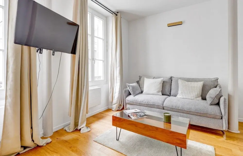 Elegant 1BR by Eiffel - Sleeps 4 — отель с удобствами в Париже