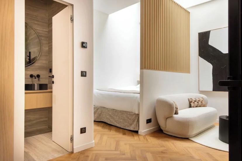 Apartment in Jardin de Luxembourg — отель с удобствами в Париже