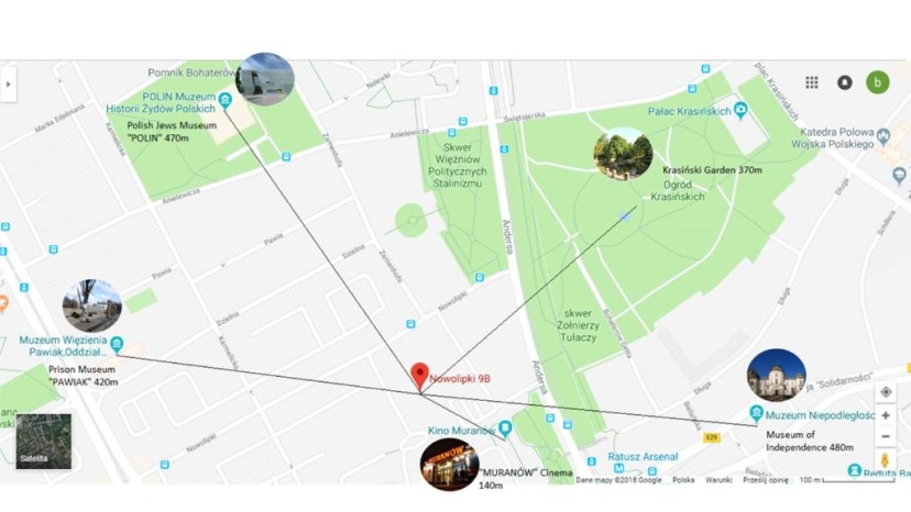 Warsaw Concierge Green Muranów — отель с удобным расположением в Варшаве