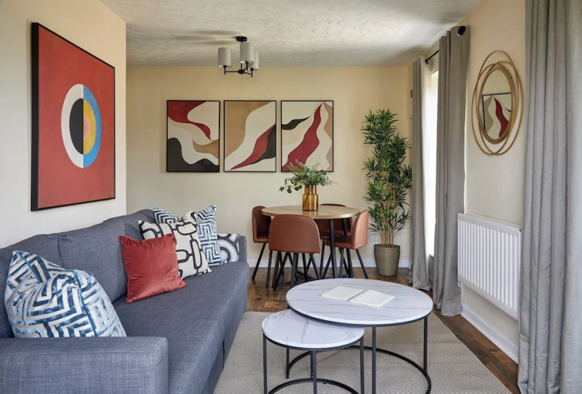 Apartment - Sleeps 6 - Riverside - City Centre — отель с удобствами в Лондоне