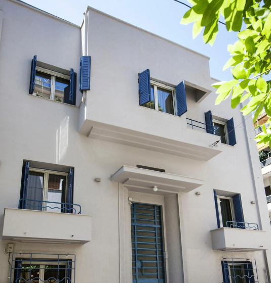 2-spaces comfy Bentzi apartment 7 with balcony in Pagrati — отзывы гостей и цены