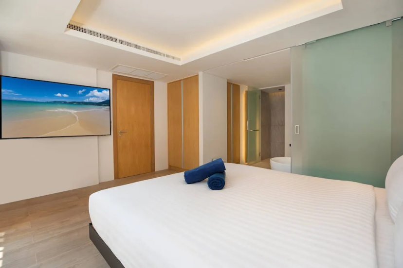 Ocean Views BluePoint 3BR Apartment 8-11 — комфортный отель в Патонг