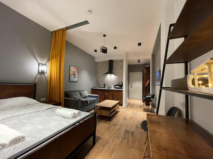 Redco ALPIC Studio Apartment near Gondola — забронировать отель в Гудаури