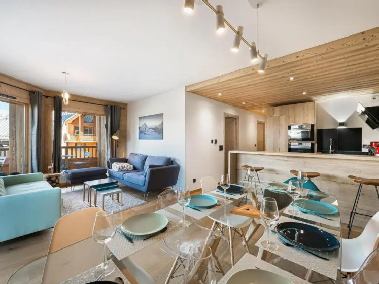 Appartement Courchevel 1650, 4 pieces, 8 personnes - FR-1-563-45 — отель в Куршевеле, Франция