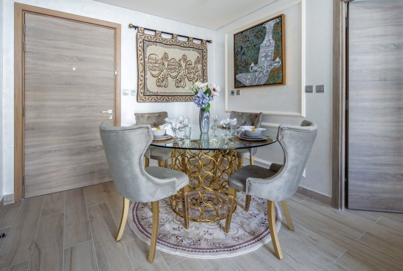 Modern Arabian Themed 1BR Apartment in Dubai Marina — забронировать отель в Дубае