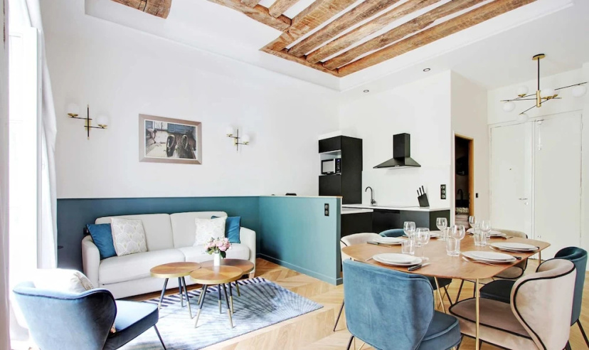 Stylish Apartment - 2br/6p - Le Marais — забронировать отель в Париже
