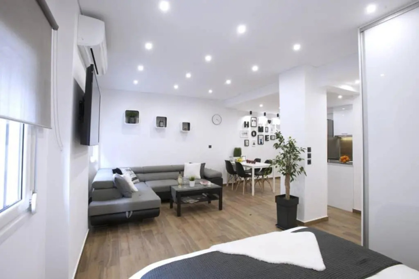 (A) Koukaki, A modern, newly refurbished Studio — забронировать отель в Афины
