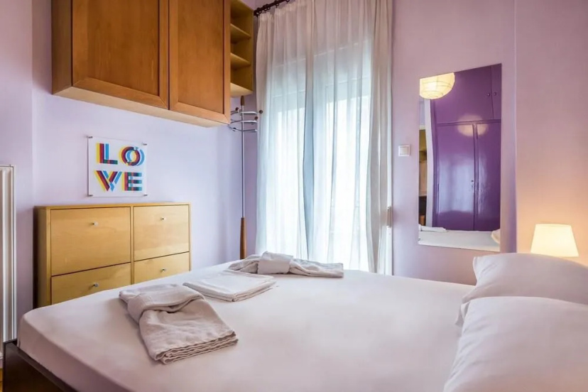 Comfy Apartment for 4 People — отель с удобствами в Афины