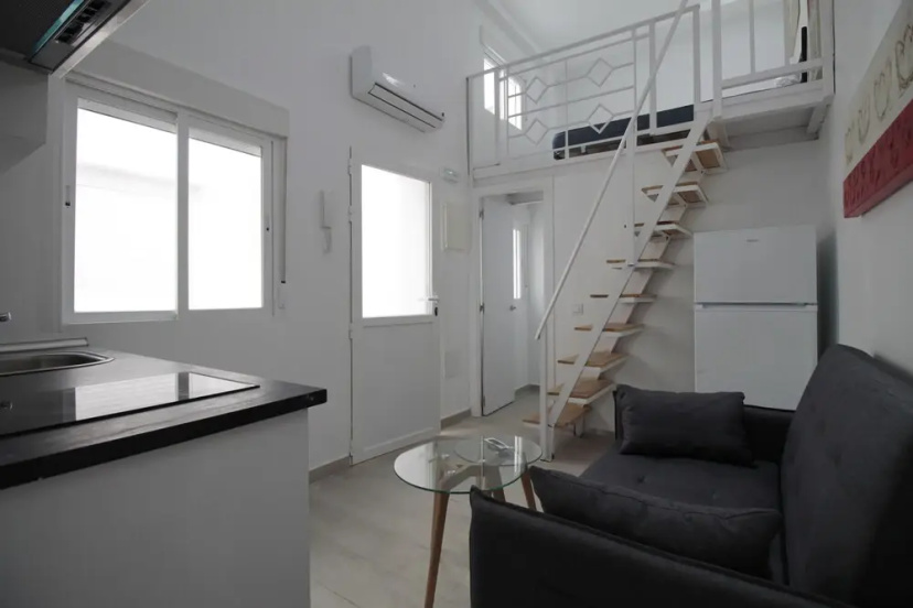 Apartamento con 2 camas de Matrimonio A/C y WiFi SANB4 — отель с удобствами в Мадриде