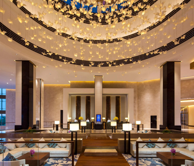 Thousand Cranes Sanya Yazhou Bay Int'l Exchange Centre — отель в Санье для семейного отдыха