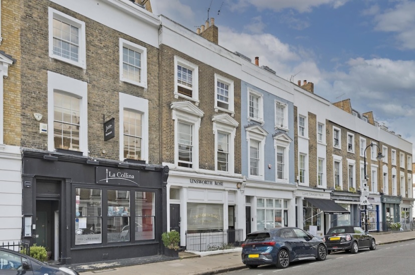 Cosy Studio in Grade 2 Listed NW London Terrace — отель с удобствами в Лондоне