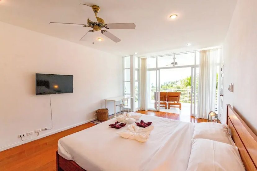 Ocean View Villa Pool Near Beach V224 — отель с удобствами в Кохе