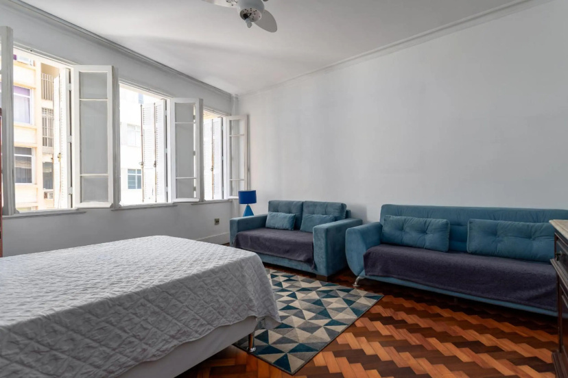 Pineapples BI701 - Apartamento 2 quartos em Copacabana com vista para o mar a 50m da praia — комфортный отель в Рио