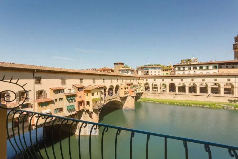 Ponte Vecchio Balcony — отель с удобствами в Флоренции