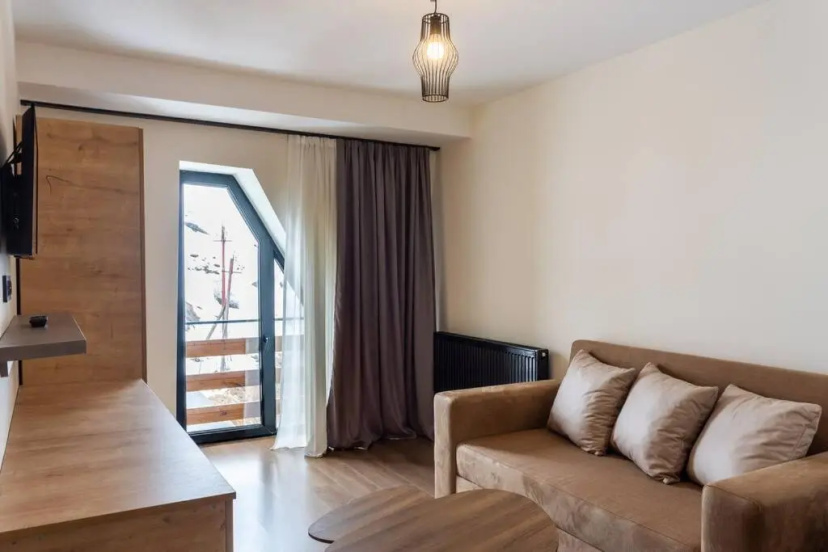 Цены на Bright and Cozy 1BR Apartment In Marshall Gudauri Project в Гудаури