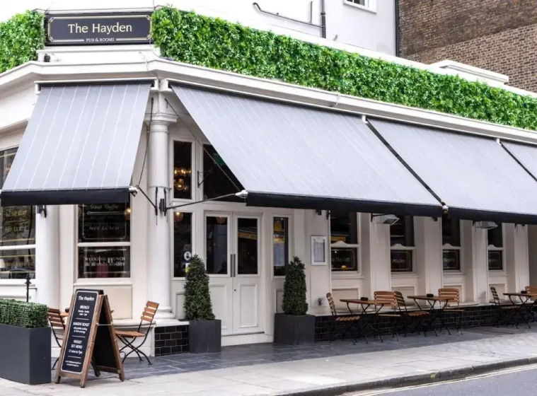 The Hayden Pub & Rooms — отель с удобствами в Лондоне